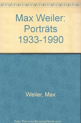 Max Weiler Porträts 1933-1990