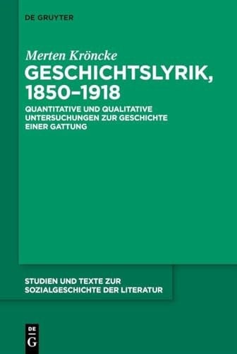Geschichtslyrik, 1850-1918 (German Edition)