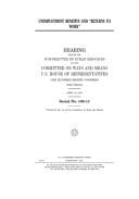 Unemployment Benefits and Returns to Work