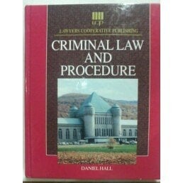 Criminal Law and Procedure (Delmar Paralegal Series)