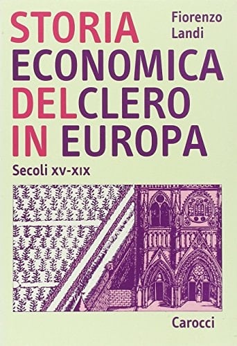 Storia economica del clero in Europa secoli XV-XIX