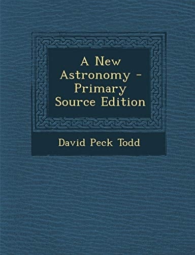 A New Astronomy