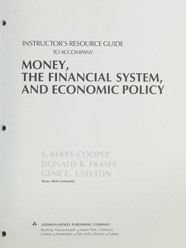 I/M Money Fin Sys Econ