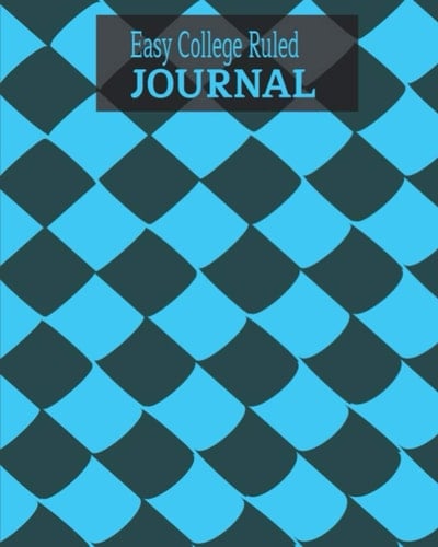 Easy College Ruled Journal KWWLGWCN: 120 Pages of Lined Writing Notebook, Writing Journal Lines Notebook for Boys, College Ruled Blank Lined Cute Notebooks School, Writing Notes Journal