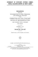 Oversight of State-Run Juvenile Correctional Facilities Known As Boot Camps