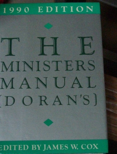 The Minister's Manual for 1990 (Doran's)