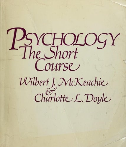 Psychology: A Short Course (Addison-Wesley Series in Psychology)