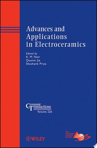 Advances and Applications in Electroceramics