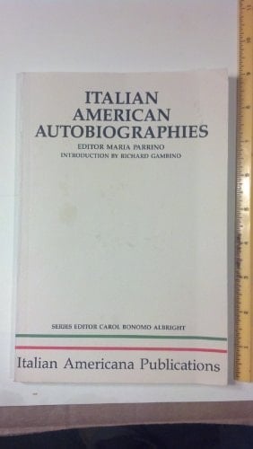 Italian American Autobiographies