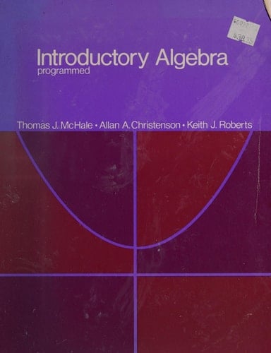 Introductory algebra: Programmed