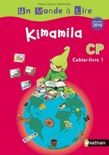 Kimamila CP série rouge Cahier-livre 1