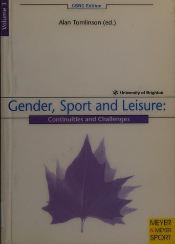 Gender, Sport and Leisure