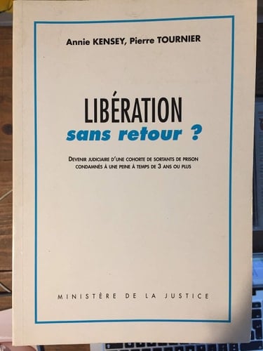 Libération sans retour ? devenir judiciaire d'une cohorte de sortants de prison condamnés à une peine à temps de 3 ans ou plus