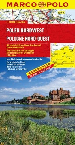 MARCO POLO Karte Polen 01 Nordwest 1 : 300 000