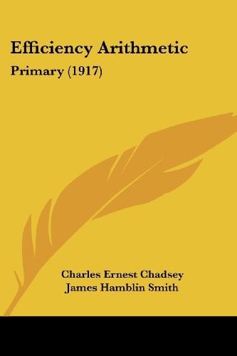 Efficiency Arithmetic Primary (1917)
