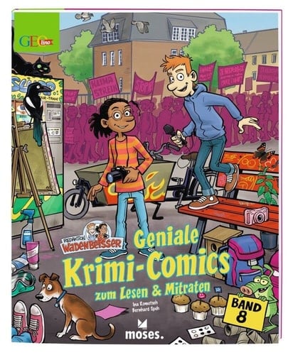 Geniale Krimi-Comics zum Lesen & Mitraten