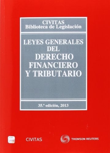 Leyes generales del derecho financiero y tributario