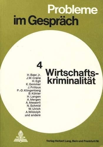 Wirtschaftskriminalität