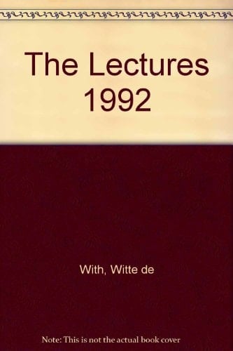 The Lectures, 1992