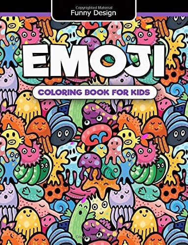 EmoJi Coloring Book for Kids Cute and Funny Emoji Design for Boys, Girls and Adults