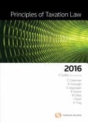 Principles of Taxation Law 2016