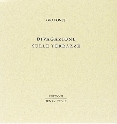 Divagazione sulle terrazze