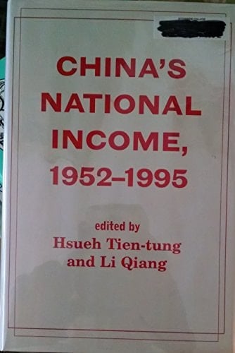 China's National Income, 1952-1995