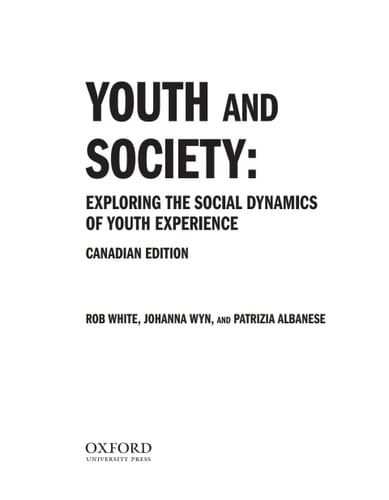 Youth and Society