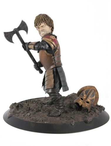 Game of Thrones Tyrion in Battle Statue