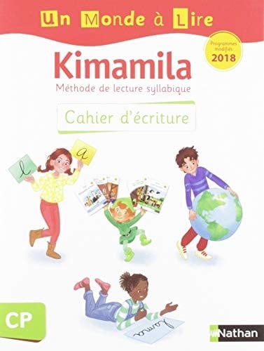 Kimamila CP série blanche Cahier d'écriture
