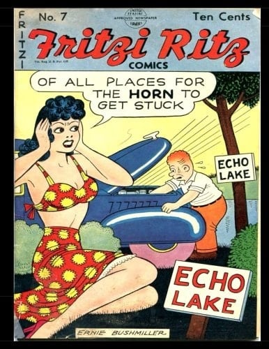 Fritzi Ritz #7 Golden Age Classic Humor Comic