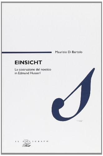 Einsicht la costruzione del noetico in Edmund Husserl