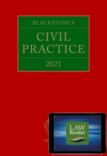 Blackstone's Civil Practice 2021 The Commentary