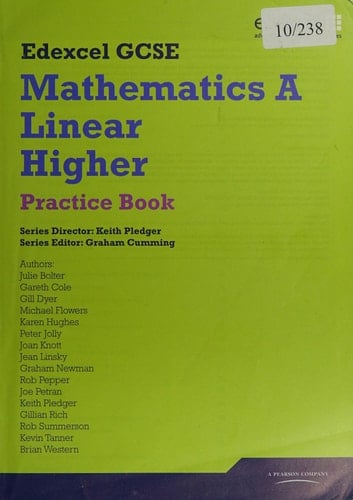 GCSE Mathematics Edexcel 2010: Spec a Higher Practice Book