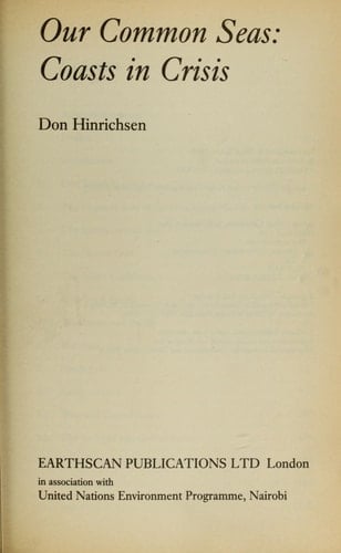 Our Common Seas Coasts in Crisis