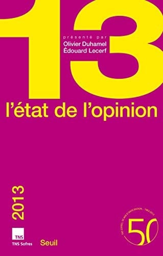 L'état de l'opinion 2013