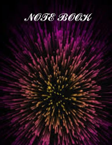 Note Book: Lined Notebook Journal (College Ruled Paper) - Black Mist Soft Cover - 120 Pages - 8.5 x 11 inches (Letter size)