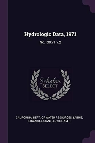 Hydrologic Data 1971 No. 130:71 V. 2