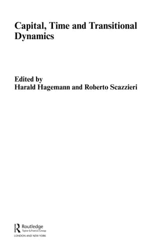 Capital, time, and transitional dynamics