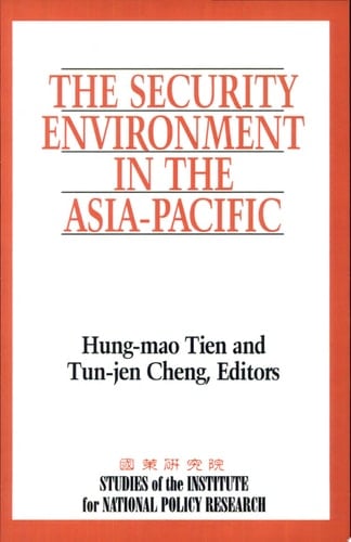 The Security Environment in the Asia-Pacific
