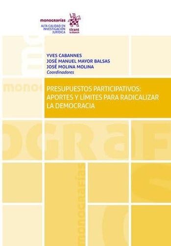 Presupuestos participativos aportes y límites para radicalizar la democracia