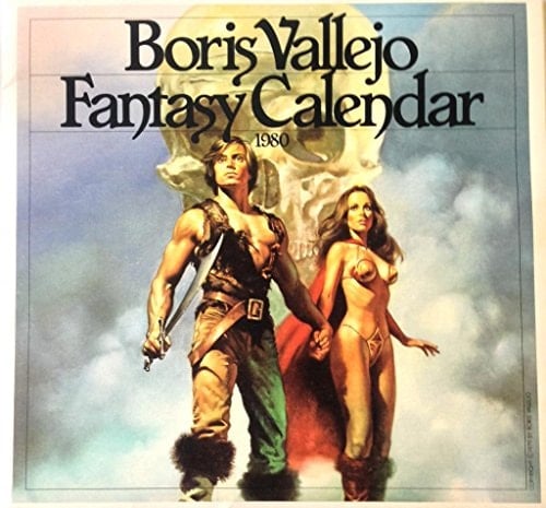 Boris Vallejo Fantasy Calendar 1980