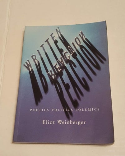 Written Reaction: Poetics Politics Polemics (1979-1995)