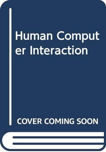 Human-computer Interaction