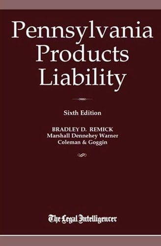 Pennsylvania Products Liability