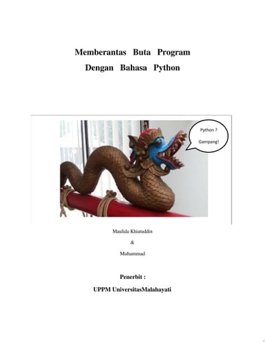 MEMBERANTAS BUTA PROGRAM DENGAN BAHASA PYTHON