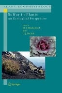 Sulfur in Plants An Ecological Perspective