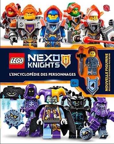 Lego Nexo Knights L'encyclopédie des personnages - Avec une nouvelle figurine exclusive