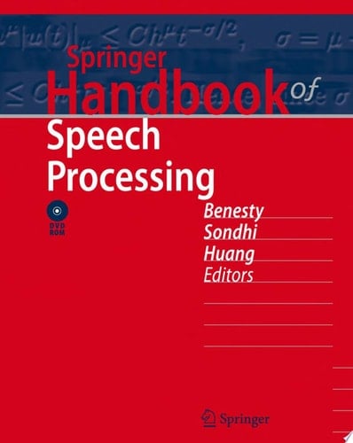 Springer Handbook of Speech Processing