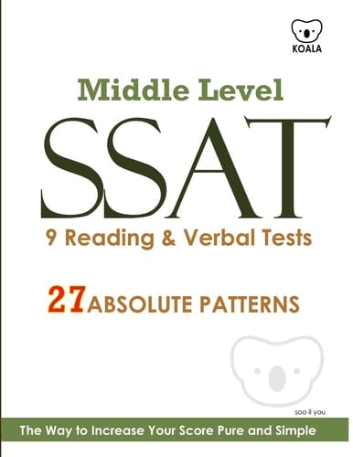 SSAT 9 Reading and Verbal Tests +20 Hidden Rules in Verbal